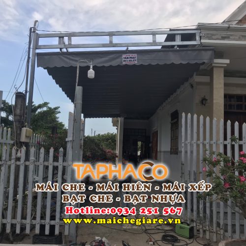 Mái che bạt xếp giá rẻ
