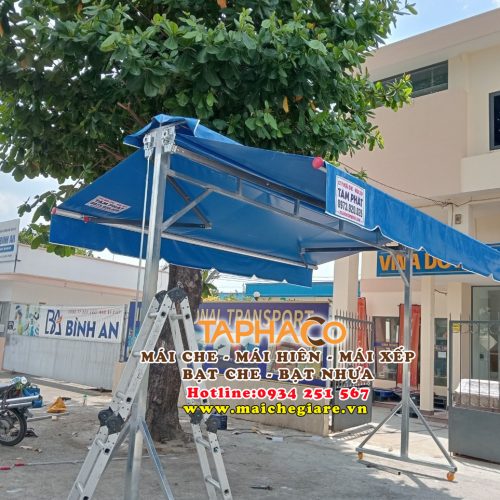Mái che lưu động, mái hiên chữ A giá rẻ