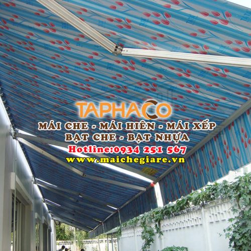 Mái hiên di động quay tay giá rẻ