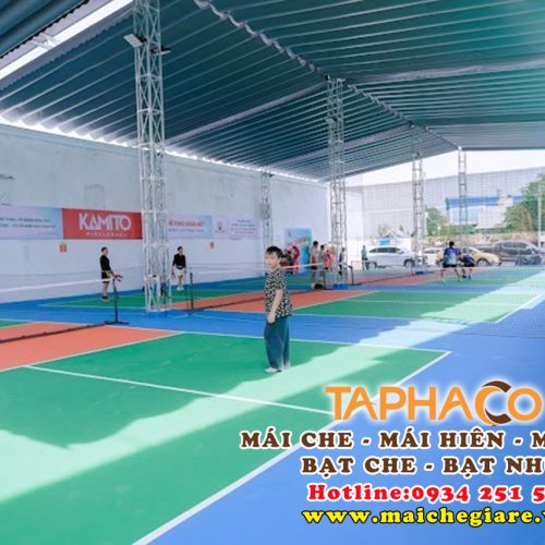 mái che sân Pickleball Dĩ An, Bình Dương