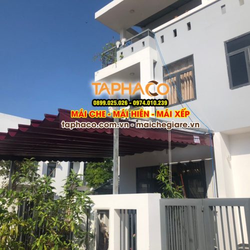 Mái che, mái xếp, bạt kéo, mái hiên di động giá rẻ