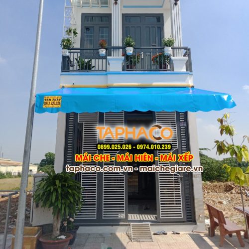 Mái hiên di động quay tay giá rẻ