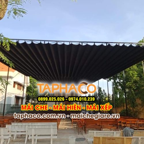 Mái hiên mái xếp di động ,.mái che giá rẻ TaPhaCo