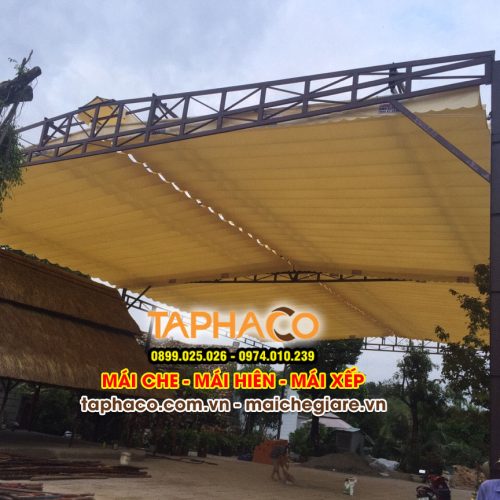 Mái hiên mái xếp di động giá rẻ ,.mái che TaPhaCo