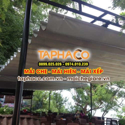 Mái hiên mái xếp di động giá rẻ ,.mái che TaPhaCo